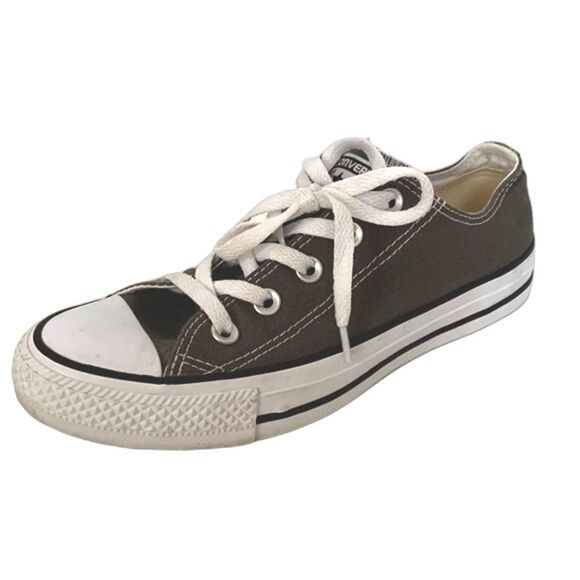 Converse Chuck Taylor Low Top Charcoal Canvas Sneakers Unisex W6/M4 - Picture 2 of 14